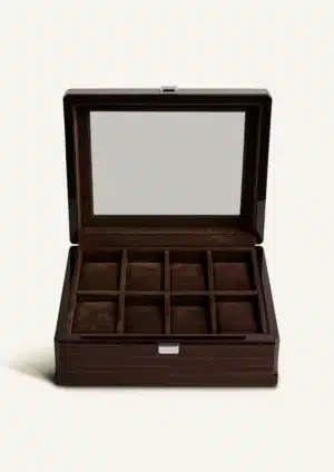 Boîte Jean-André – Écrin pour 8 montres